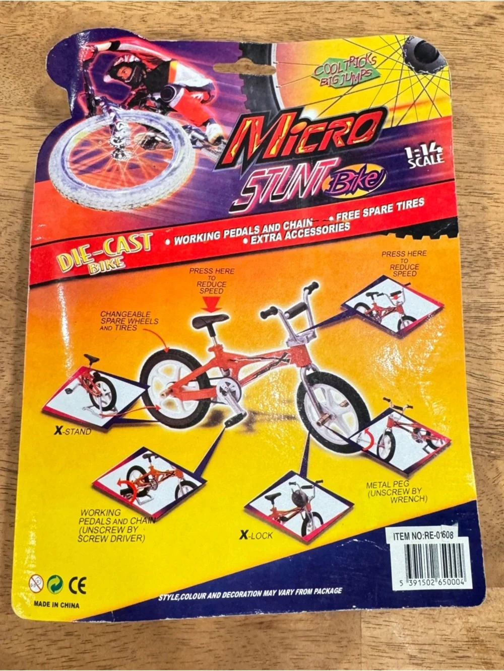 Vintage Mini Micro Stunt Bike Bicycle New In Package